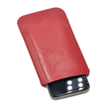 Ultra-plānas super slim piedurknes kabata vāciņu,microfiber ādas Phone sleeve case for Apple iPhone Xs Max / iPhone Xr 8 Plus
