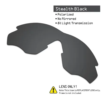 SmartVLT 2 Gabali Polarizētās Saulesbrilles, Rezerves Lēcas Oakley M2 Stealth Black un 24K Zeltu