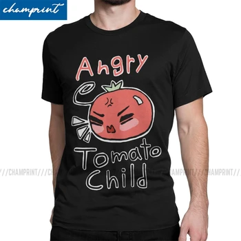 Jautrību Dusmīgi Tomātu Bērnu T-Krekls Vīriešiem Tīras Kokvilnas T Krekls Ass Pilnvaras Hetalia Anime APH Pasaules Īsām Piedurknēm Tee Kreklu 6XL Drēbes