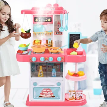 Virtuves Spēlēt Māja Rotaļlietas Miniatūras Mini Plastmasas Pārtikas Meitene Bērniem Griešana Dārzeņi, Augļi, Cooking, Mājas Komplekts Rotaļlieta Bērniem, Dāvanu