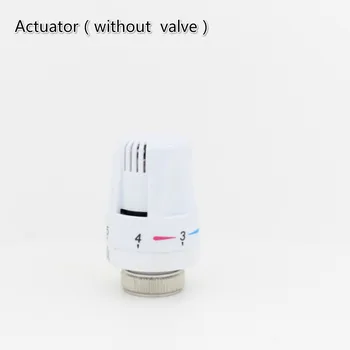 Termostatu, radiatoru Termostata kontroles radiatora vārsts misiņa vārsts termostatiskajiem vadītājs DN15 DN20 DN25