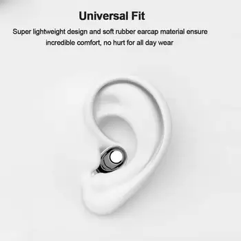 Bluetooth Skaļrunis, V5.0 Mini Bezvadu Austiņu Austiņas Vienotā in-Ear Austiņas ar Mikrofonu Mazākais Neredzams Earbuds