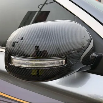 Par Mitsubishi ASX 2010-2018 ABS Automašīnas Atpakaļskata spoguļa vāciņš Melns/Atpakaļskata spoguļa Apdare Auto stils