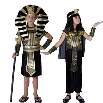 Zelta Ēģiptes Faraons Tērpi Purima Puse Pieaugušo Apģērbu, Ēģiptes Ķēniņa, Vīri Princis Purima Masku