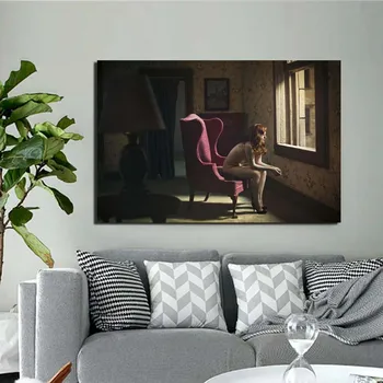 Edward Hopper Tapetes Cuadros Kanvas Glezna Izdrukas, Viesistaba, Mājas Apdare, Mūsdienīga Sienas Māksla, Eļļas Glezna Plakāti Attēlu