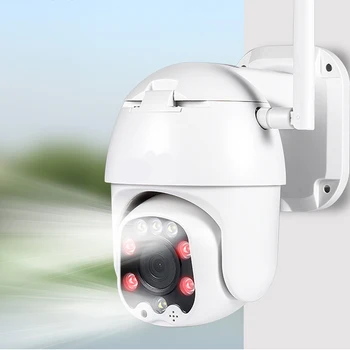 CTVMAN 1080P IP Kameras WiFi PTZ Speed Dome Kameras Āra CCTV Mājas Drošības Uzraudzības Ūdensizturīgs Kameras divvirzienu Audio