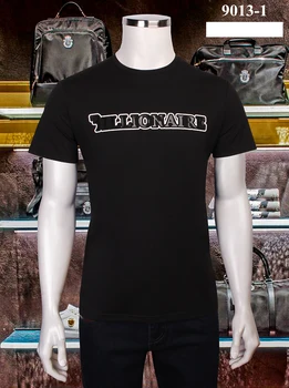 Miljardieris T krekls vīriešiem 2021. gada vasarā Jaunu Mercerized kokvilnas Modes gadījuma elpojošs, augstas kvalitātes Ērti, M-4XL bezmaksas piegāde