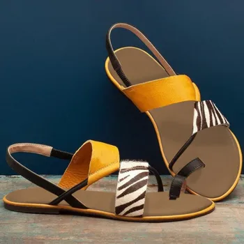SAGACE sieviešu sandales Dāma, Plakana Papēža toe Flip-Flops Slip-On konfektes krāsu sneaker Gadījuma Pludmales Kurpes Sandales sieviešu sandales 2020. gadam mar