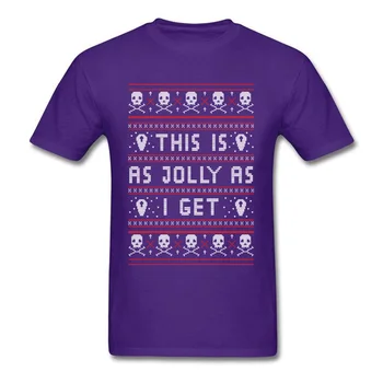 Top T Krekls Vīriešiem Goth Galvaskausi Neglīts Ziemassvētku Džemperis Dizaina T Vēstuli Dāvana T-krekls Kokvilnas, ar Īsām Piedurknēm Drukāt Tee Karstā Pārdošanas
