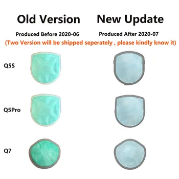 Augstas Kvalitātes Xiaomi Jauno Update Filtra Masku Q5 S Q5Pro Q7 Q8s Anti-Putekļu Dūmakas Formaldehīda Otrās Puses Dūmi, Automašīnu Izplūdes
