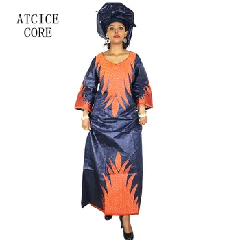 āfrikas kleitas sievietēm bazin riche kleitu dizaina izšūšana dizaina kleita gara kleita ar šalli