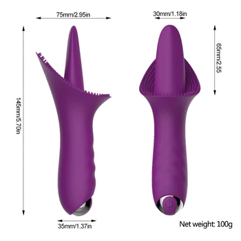 Silikona G Spot Vibrators Spēcīgs Dzelksnis Laizīt Mēli Masāža Sieviešu Masturbator Klitora Stimulators Erotiska Seksa Rotaļlietu Sieviete