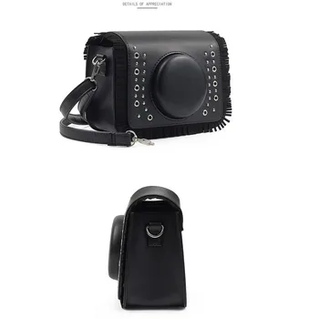 Par Fujifilm Instax Mini 8 8+ 9 Kameru Piederumi Universālās Tērzēšanas Kamera Pleca Soma Protector Uz Lietu Maisiņš
