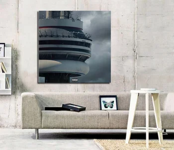 Drake Viedokli no 6n Mūzikas albuma Plakātu Mākslas zīda Plakātu Istabas Dekors (Bez Rāmja)