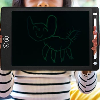 8.5 Collu LCD Rokraksta Valdes Daļēji Dzēšana Bērnu Rakstot Pārnēsājamo Elektronisko Tablete Valde ar Pildspalvu
