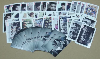 Kpop BTOB Pokera Spēļu Kārtis Seo Eun-kwang, Lee Min-hyuk, Lee Chang-sub,Fanart Aksesuārus Bildes Mākslas Grāmatu Dāvanu Kolekcija New 2018
