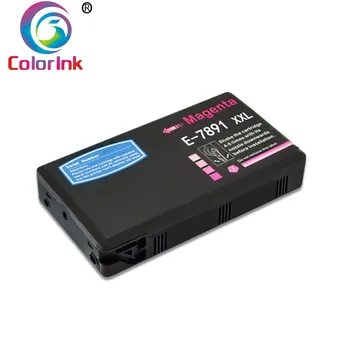 ColoInk Saderīgs tintes kasetnes tērps 7891 XXL 7894 XXL E-7891 Epson WF-4630 WF-4640 WF-5110 WF-5190 WF-5620 printeri
