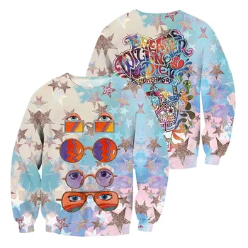PLstar Cosmos Hipiju krāsains Trippy Psychedelic 3d hoodies/sporta Krekls Ziemas rudens Harajuku garām piedurknēm streetwear-12