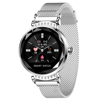 Sieviešu Modes Smart Skatīties H2 Jauki luksusa Sporta Aproce Sirds ritma Monitors Miega Uzraudzības Smartwatch IOS Android tālrunis