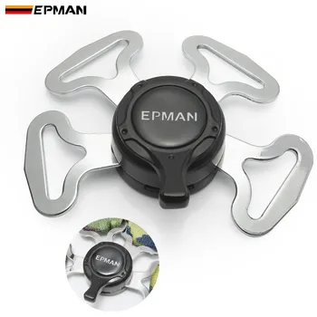EPMAN Auto Siksnām Cam Lock Drošības Jostas Izturību Sprādzes 4/5 Punktu Cam lock Sprādzes 2