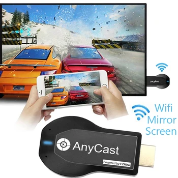Anycast M2 Plus Miracast TV Stick Adapteri, Wifi Spoguļu Displejs Dongle Uztvērēju Chromecast Bezvadu 1080p ios android