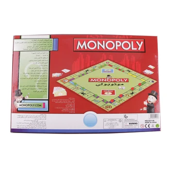 Ģimenes Puses Rotaļlietas Klasiskās Arābu Monopols Spēle, Galda Spēle