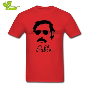 Pablo Escobar T Krekls Puiši Jaunākās Personības Tee Kreklu Populārs Vasaras T-Krekli Cilvēks Īsām Piedurknēm O Kakla Kluba Teenboys Drēbes
