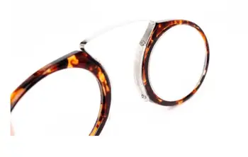 WEARKAPER Portatīvo Klipu deguna Seifs Lasīšanas Brilles ar Lietu leopard mini presbyopic brilles Kredītkartes Izmēra Avārijas Stikla