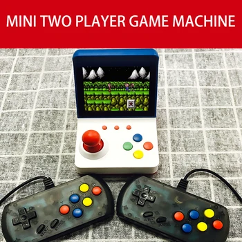 Mini spēle konsole rokas mini kursorsviru dubultā nostalgic vecmodīgs rokas spēļu konsole, mazās pārnēsājamās Super Mario