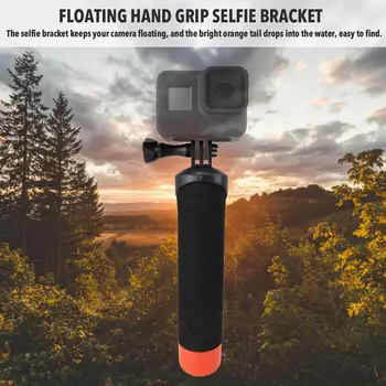 Peldošas Roku Satvēriens Zemūdens Puses Stick Selfie Leņķis GoPro Rīcības Kameras Ūdens Sporta Piederumi