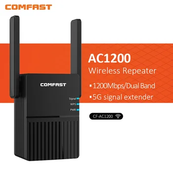 1200Mbps High Power Wireless Router Wifi Repeater AP 5Ghz Ilgi Diapazona Paplašinātājs Pastiprinātājs Antenas Pastiprinātājs