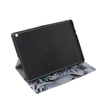 3D Drukāšanas Gadījumā Huawei MediaPad M3 Lite 10 BAH-L09 BAH-W09 BAH-AL00 10.1 collu Smart Cover aizsardzības Tablete gadījumā+filma+pildspalva