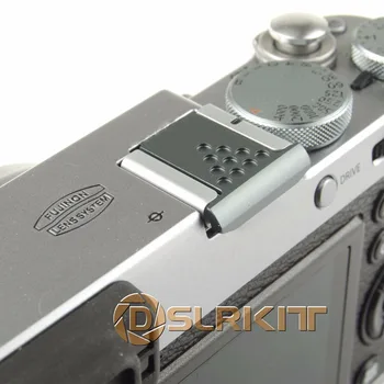 Grafīta, Sudraba Metāla Universālā zibspuldzes Pieslēgvietas Vāciņu Canon Nikon Pentax Fuji Kameras