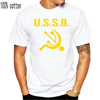 Vīriešu U. S. S. B. / PSRS / Psrs USB Parodija t krekls Raksturs tee krekls S-XXXL Apģērbi Interesanti Komiski vasaras foršs krekls