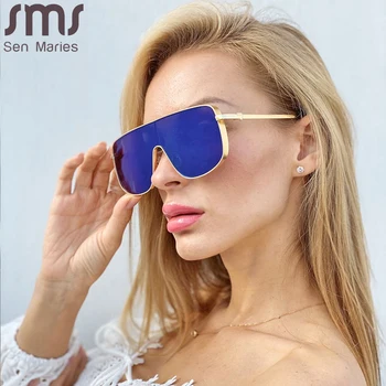 Ir 2021. Lielgabarīta Vintage, Saulesbrilles Sieviešu Laukumā Luksusa Zīmolu, Dizaineru, Saules Brilles Dāma Retro Oculos De Sol UV400