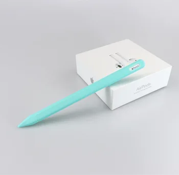 Piemērots apple zīmuli, irbuli piedurknēm otrās paaudzes silikona anti-fall aizsargājošu uzmavu iPad tīrtoņa krāsu irbuli