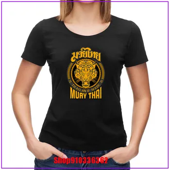 Muay thai tiger taizeme t krekls sievietēm 2020. gadam, modes vetement ete femme Mātes Diena Dāvanu Simbols Tees Personalizētu Īss