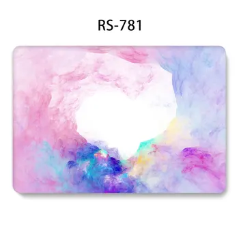 2019 JAUNU Cieto PVC Laptop Sleeve Case for MacBook Retina Gaisa Pro 11 12 13 15 collu ar Touch Bar Triecienizturīgs Nomaiņa Vāciņu