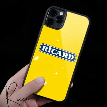 Ricard Coque Shell Telefonu Gadījumā Gumijas iPhone 12 11 Pro Max XS 8 7 6 6S Plus X 5S SE 2020. GADAM XR 12Mini gadījumā