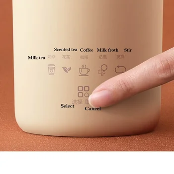 350ML 5 in 1 Elektriskais Kafijas automāts Daudzfunkciju Pārnēsājami Piena Tēja Mašīna Piena Putotāju Automātiskā Tējas Maker DIY Piena Tējas Birojs