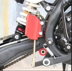 Aizmugures Bremžu galvenā Cilindra Aizsargs nosegplāksne Dzelzs Bremžu Netīrumiem Quad Pit Bike ATV