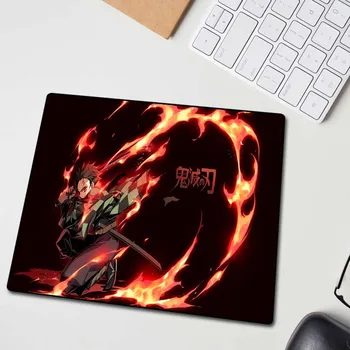 XGZ Liela Pele Pad Black Bloķēšanas Malas Anime Demon Slayer Kimetsu Nav Yaiba HD Datora Galds Mat Gumijas neslīdošu 900x400/600x300 Xxl