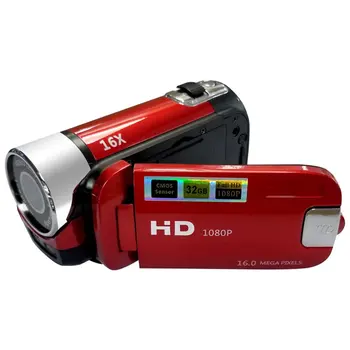 16MP 2,7 collu TFT LCD HD 16X Digital Zoom Videokameras Video Kameras Fotografēšanas Pamatfunkcijas Video Videokamera Kāzu DVR Ieraksta