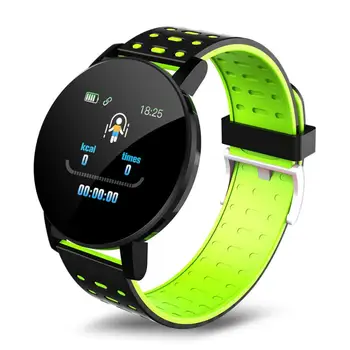 119Plus Smart Rokassprādze Pulksteņu Vīriešiem sirdsdarbība Smart Skatīties Sieviešu Sporta Pulksteņi Band Smartwatch Android, IOS 