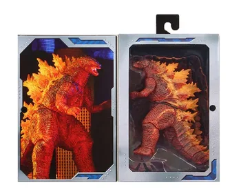 18 CM Degšanas Godzilla Karalis Monstriem 2019 Filmu Kodolenerģijas Injekcijas Enerģijas Versija PVC Rīcības Rotaļlietas Skaitļi Gojira Rotaļlietas