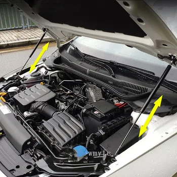 VW Polo 2019 2020 AW MK6 Pielāgot Motora Pārsega Gāzes Pavasara Šoks, Lifts, Glāžu Bāri Atbalsta Hraulic Stienis Auto-stils