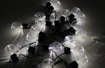 6M 20 LED String Gaismas Āra Pasaku Gaismas Vainags Ūdensizturīgs Spuldzes Dārza Terases Kāzu svinības, Ziemassvētku Dekori Gaismas Ķēdē