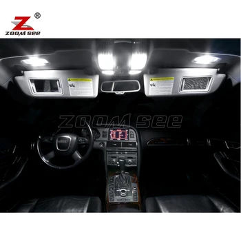 Premium Canbus Auto LED iekštelpu spuldzes salona apgaismojuma Komplekts, Audi A3 8L 8P 8V A4 B5 B6 B7 B8 A5 A6 C5 C6 C7 A7 A8 D2 D3 Q3 Q5 Q7