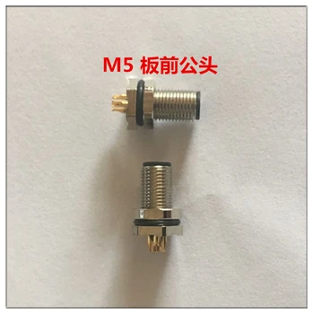 M5 Sensors Savienotājs Kabeļu Ūdensizturīgs plug Vīriešu&Sieviešu 3P 4 pins +2m PVC līnijas leņķis & taisni