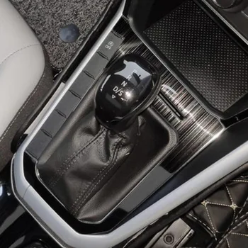 Tonlinker Interjera Automašīnas Durvis Rīku Paneļa Vāku Ielīmi, Volkswagen POLO 2019 Car Styling 1 GAB Nerūsējošā tērauda Vāka Uzlīme